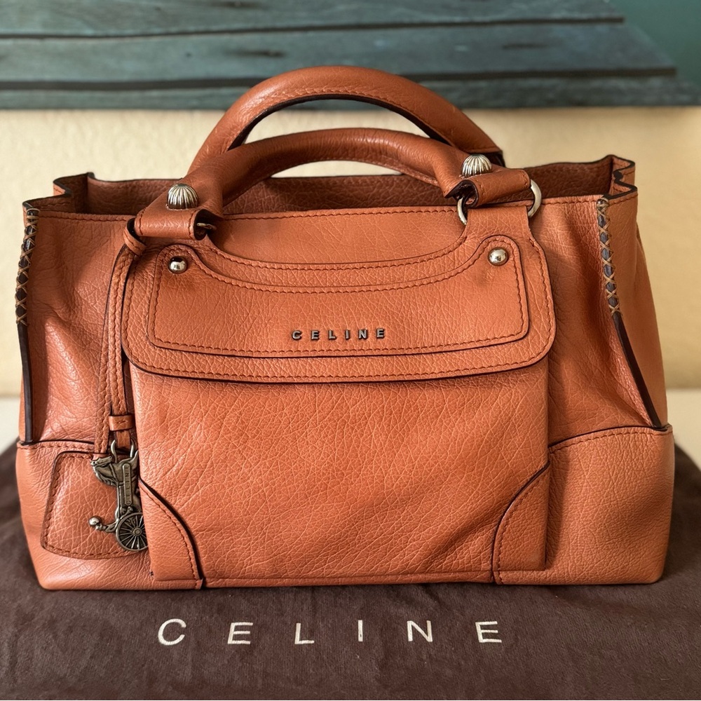 Celine Boogie Leather Vintage Bag